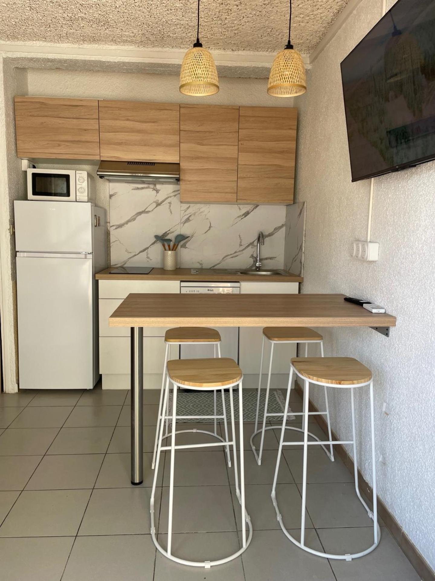 Studio Cosy A 300M De La Mer, Face Aux Festivals, Derriere La Night Life Le Barcarès Eksteriør billede